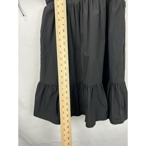 Amanda Uprichard Women’s Size Large Sicily Mini Black Dress Made In USA - Picture 4 of 15